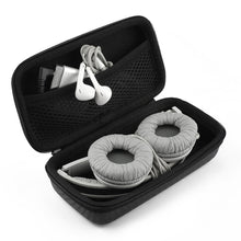 画像をギャラリービューアに読み込む, Geekria ケース Shield ヘッドホンケース 互換性 ハードケース 旅行用 ハードシェルケース ゼンハイザー Sennheiser PXC300, PXC250-II, PXC250, ソニー Sony WI-XB400, WI-SP600N に対応 収納ポーチ付き (ブラック)