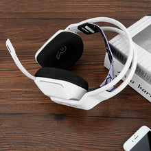 画像をギャラリービューアに読み込む, Geekria ヘッドバンド 互換性 ヘッドホンヘッドバンド メッシュ生地 パッド ロジクール Logitech G733, G335, G535 対応 交換用 (ブラック / 紫の)