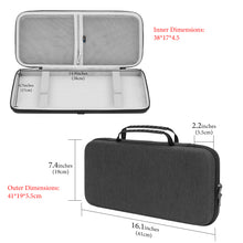 画像をギャラリービューアに読み込む, Geekria キーボードケース 87キー互換品 ロジクール Logicool G PRO / G913 TKL ワイヤレスゲーミングキーボード テンキーレス 無線 キーボード 収納ケー