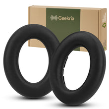 画像をギャラリービューアに読み込む, Geekria イヤーパッド 互換性 パッド Sennheiser Accentum/Accentum Plus Wireless ヘッドホンに対応 パッド イヤー / イヤーカップ プロテインレザー (黒)