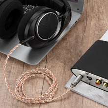 画像をギャラリービューアに読み込む, Geekria Apollo 6N 単結晶銅表面に銀メッキ アップグレード ケーブル ゼンハイザー Sennheiser HD620S HD599 HD505 等 ヘッドホン 対応 バランスライン 4芯 (4.4mmプラグ 120cm )