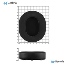 画像をギャラリービューアに読み込む, Geekria スポーツ 冷却ジェル 交換用 イヤーパッド SONY ソニー INZONE H9 II / WH-G910N / H6 Air ゲーミングヘッドセット 対応 イヤークッション (ブラック)