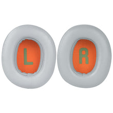 画像をギャラリービューアに読み込む, Geekria イヤーパッド QuickFit 互換性 パッド ジェイビーエル JBL JR460 ヘッドホンに対応 パッド イヤー / イヤーカップ プロテインレザー (グレーオレンジ)