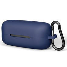 画像をギャラリービューアに読み込む, Geekria シリコンカバー 互換性 カバーソニー Sony WF-C510 対応 True Wireless Earbuds 充電ケースカバー 外装カバーキーホルダーフック付き、充電ポートアクセス可能(青)
