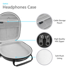 画像をギャラリービューアに読み込む, Geekria ケース Sheild ヘッドホンケース 互換性 ハードケース 旅行用 ハードシェルケース ソニー Sony WH-1000XM5, WH-XB920N, WH-CH710N, WH-CH700N, WH-CH520, WH-ULT900N, MDR-M1ST, WH-1000XM3, WH-1000XM4 に対応 収納ポーチ付き (ブラック)