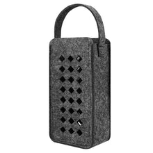 画像をギャラリービューアに読み込む, Geekria フェルトスピーカーケース カバー 互換性カバースカルキャンディ Skullcandy Terrain XL に 対応 保護用の防水ソフトスキン、スピーカーケース (黒)