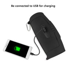 画像をギャラリービューアに読み込む, Geekria シリコーン スピーカーケース カバー 互換性カバー ジェイビーエル JBL Charge 5 に 対応 保護用の防水ソフトスキン、Bluetoothスピーカーケース、キーホルダーフック付き、ショルダーストラップ付き (Black)