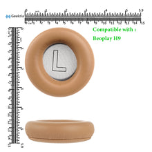 画像をギャラリービューアに読み込む, Geekria イヤーパッド QuickFit 互換性 パッド グアンドオルフセン Bang & Olufsen Beoplay H9, H7 ヘッドホンに対応 パッド イヤー / イヤーカップ プロテインレザー (ブラウン)
