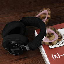 画像をギャラリービューアに読み込む, Geekria カバー 互換性 ニット生地 ヘッドバンド猫耳スーツ レイザー Razer, スティールシリー SteelSeries, HyperX, ゼンハイザー Sennheiser, アストロテック ASTRO, ソニー Sony, ロジクール Logitech, オーディオテクニカ ATH ヘッドホンに 対応 簡単に装着 工具不要