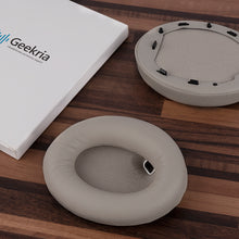 画像をギャラリービューアに読み込む, Geekria イヤーパッド QuickFit 互換性 パッド ソニー Sony WH-1000XM4 ヘッドホンに対応 パッド イヤー / イヤーカップ (プロテインレザー / ゴールド)