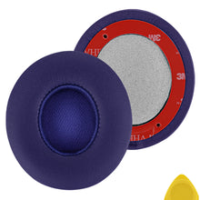 画像をギャラリービューアに読み込む, Geekria QuickFit イヤーパッド 互換性 パッド ビーツバイドクタードレ Beats Solo 3.0, Solo 3 Wireless (A1796) On-Ear ヘッドホンに対応 イヤパッド/イヤークッション/イヤーカップ (プロテインレザー / ポップインディゴ)