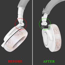 画像をギャラリービューアに読み込む, Geekria 1ペア 金属 ヘッドバンド ヒンジ 修理キット オーディオテクニカ Audio-Technica ATH-M50x, M50xBT, M50xGM, M50xBB, M50xPB, M50xWH ヘッドホンと互換性あり 交換用 ヘッドセット 修理パーツ (ブラック)