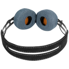 画像をギャラリービューアに読み込む, Geekria カバー 2 ペア 互換性 イヤーパッドカバー (SGS認証済) 劣化防止、防塵 ヘッドホン交換用 ストレッチニット 4-8CM ヘッドホン用 洗濯可 (Small / ブルー)