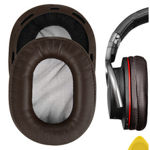 画像をギャラリービューアに読み込む, Geekria イヤーパッド互換性 パッド ソニー Sony MDR-1R, MDR-1RMK2 ヘッドホンに対応 パッド イヤー / イヤーカップ (プロテインレザー / 褐色 )