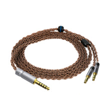 画像をギャラリービューアに読み込む, Geekria Apollo シングルクリスタル銅アップグレードオーディオケーブル、Meze Audio 99 Classicsシリーズ対応、4.4mm からデュアル 3.5mm 交換用ヘッドホンコード (4.9 フィート / 1.5 m)