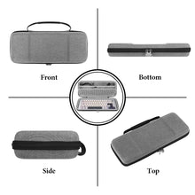 画像をギャラリービューアに読み込む, Geekria 68キーキーボードケース 65%キーボード用ハードシェルトラベルキャリーバッグ RK ROYAL KLUDGE R65 / RK68、Keychron K6 / K6 Pro / Q2 / Q2 Max / V2、Nuphy Halo65 HE / BH65に対応