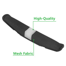 画像をギャラリービューアに読み込む, Geekria ヘッドバンド 互換性 ヘッドホンヘッドバンド メッシュ生地 パッド コルセア Corsair Void RGB Elite, Void Pro RGB, Void Pro, Void 対応 交換用 (ブラック)