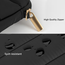 画像をギャラリービューアに読み込む, Geekria NOVA ヘッドホン用パフィーポーチ ジェイビーエル JBL Tour One M3、ボーズ Bose QC Ultra、ゼンハイザー Sennheiser PXC 550-II 対応 ソフトシェル交換用保護トラベルキャリーバッグ ケーブル収納付き (ブラック)