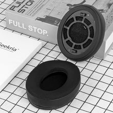 画像をギャラリービューアに読み込む, Geekria イヤーパッド Sport 互換性 パッド ゼンハイザー Sennheiser HDR120, RS120, RS110, RS115, HDR110, HDR115, RS100 ヘッドホンに対応 パッド イヤー / イヤーカップ 冷却ジェル (黒)