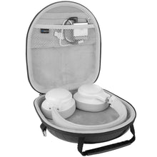 画像をギャラリービューアに読み込む, Geekria ケース Sheild ヘッドホンケース 互換性 ハードケース 旅行用 ハードシェルケース ジェイビーエル JBL TourONE, Live 650BTNC, TUNE 770NC, TUNE 750NC, Tune 760NC, Tune 720BT, TUNE 710BT, Live 770NC, E65BTNC に対応 収納ポーチ付き (ホワイト)