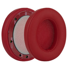 画像をギャラリービューアに読み込む, Geekria QuickFit イヤーパッド 互換性 パッド ビーツバイドクタードレ Beats Studio 2.0 (2nd Gen Bluetooth) Studio2 (B0501) ヘッドホンに対応 イヤパッド/イヤークッション/イヤーカップ ( プロテインレザー / 赤 )