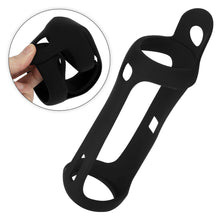 画像をギャラリービューアに読み込む, Geekria シリコーン スピーカーケース カバー 互換性カバー ジェイビーエル JBL FLIP 5 に 対応 保護用の防水ソフトスキン、Bluetoothスピーカーケース、キーホルダーフック付き (黒)