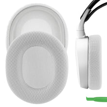 画像をギャラリービューアに読み込む, Geekria イヤーパッド Comfort 互換性 パッド スティールシリーズ SteelSeries Arctis 1/3/5/7/7+/7P/7P+/7X/7X+/9/9X, Arctis Pro/Prime ヘッドホンに対応 パッド イヤー / イヤーカップ (メッシュファブリック/ライトグレー)