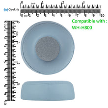画像をギャラリービューアに読み込む, Geekria イヤーパッド QuickFit 互換性 パッド ソニー Sony WH-H800 ヘッドホンに対応 パッド イヤー / イヤーカップ ( プロテインレザー / 緑 )