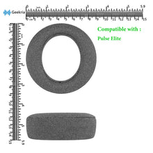 画像をギャラリービューアに読み込む, Geekria イヤーパッド Comfort 互換性 パッド ソニー Sony PlayStation Pulse Elite ヘッドホンに対応 パッド イヤー / イヤーカップ リネン (灰)