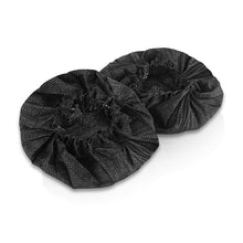 画像をギャラリービューアに読み込む, Geekria カバー 1000個入(500ペア) 互換性 ヘッドホンカバー 劣化防止、防塵 イヤーパッドカバー ストレッチニット 直径8-11cm 中型 ヘッドホン用 洗濯可 (中型/ブラック)