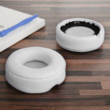 画像をギャラリービューアに読み込む, Geekria イヤーパッド QuickFit 互換性 パッド モンスター Monster ビーツバイドクタードレ Beats MIXR ヘッドホンに対応 イヤパッド/イヤークッション/イヤーカップ ( プロテインレザー / 白い)