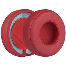 画像をギャラリービューアに読み込む, Geekria イヤーパッド QuickFit 互換性 パッド モンスター Monster Beats Pro Detox ヘッドホンに対応 イヤパッド/イヤークッション/イヤーカップ プロテインレザー (赤)