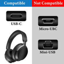 画像をギャラリービューアに読み込む, Geekria 充電ケーブル 互換性 Type-C 充電コード USB-C to USB-C ボーズ Bose Ultra Open Earbuds, QC Ultra, QCSE, QC45, Earbuds II に対応 (白い/30cm 2パック)