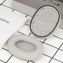 画像をギャラリービューアに読み込む, Geekria イヤーパッド 互換性 パッド ソニー Sony WH-1000XM6 Wireless Noise Canceling ヘッドホンに対応 パッド イヤー / イヤーカップ プロテインレザー (プラチナシルバー)