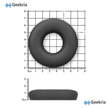 画像をギャラリービューアに読み込む, Geekria イヤーパッド 互換性 パッド ソニー Sony WH-CH520/ WH-CH510/ WH-CH500 ヘッドホンに対応 パッド イヤー / イヤーカップ プロテインレザー (黒)