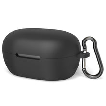 画像をギャラリービューアに読み込む, Geekriaシリコンカバー 互換性 カバーボーズ Bose New QuietComfort 対応 True Wireless Earbuds 充電ケースカバー 外装カバーキーホルダーフック付き、充電ポートアクセス可能、フロントLED可視 (黒)