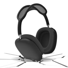 画像をギャラリービューアに読み込む, Geekria シリコンスキンカバー シリコンカバー 適合する Air-Pod Max ヘッドホンに対応/交換用 保護カバー シリコンカバー シリコンケース スクラッチプロテクションケース イヤピースカバー ヘッドセットスピーカースキンプロテクター(ブラック)