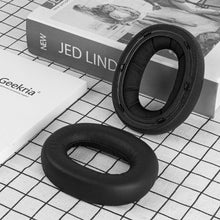 画像をギャラリービューアに読み込む, Geekria イヤーパッド Elite 互換性 パッド ビーアンドダブリュ Bowers & Wilkins B&W PX7, PX 7 ヘッドホンに対応 パッド イヤー / イヤーカップラムスキン (黒)