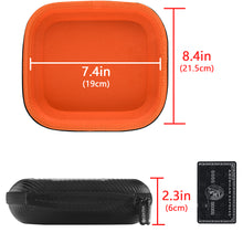 画像をギャラリービューアに読み込む, Geekria ケース Shield ヘッドホンケース 互換性 ハードケース 旅行用 ハードシェルケース ボーズ Bose, バングアンドオルフセン Bang & Olufsen, オーディオテクニカ Audio-Technica, ソニー Sony に対応 収納ポーチ付属 (ブラック)