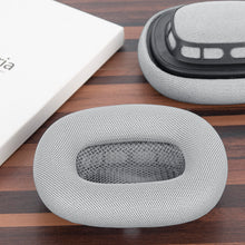 画像をギャラリービューアに読み込む, Geekria イヤーパッド QuickFit 互換性 パッド アップル Apple Airpod MAX ヘッドホンに対応 イヤパッド/イヤークッション/イヤーカップ ( プロテインレザー / シルバー)