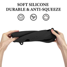 画像をギャラリービューアに読み込む, Geekria シリコーンスピーカーケース カバー 互換性カバーボーズ Bose SoundLink Maxに 対応 保護用の防水ソフトスキン、スピーカーケース、ショルダーストラップ付き (黒)