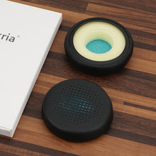 画像をギャラリービューアに読み込む, Geekria イヤーパッド QuickFit 互換性 パッド JLab Go Work ヘッドホンに対応 パッド イヤー / イヤーカップ プロテインレザー (黒)