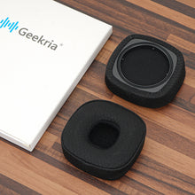 画像をギャラリービューアに読み込む, Geekria イヤーパッド Comfort 互換性 パッド マーシャル Marshall Major V (1006832) ヘッドホンに対応 パッド イヤー / イヤーカップ メッシュファブリック(黒)