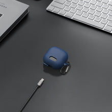 画像をギャラリービューアに読み込む, Geekria シリコン カバー 互換性 カバー Soundcore by アンカー Anker Liberty 4 NC 対応 充電ケースカバー 外装カバー キーホルダーフック付き 充電ポートアクセス可能 (紺)
