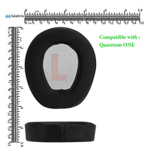 画像をギャラリービューアに読み込む, Geekria イヤーパッド Sport 互換性 パッド ジェイビーエル JBL Quantum ONE Wireless ヘッドホンに対応 パッド イヤー / イヤーカップ 冷却ジェル (ブラック)