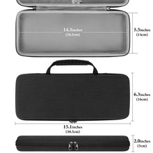 画像をギャラリービューアに読み込む, Geekria TKL キーボードケース、レイザー Razer BlackWidow Lite TKL、Keychron K8 / K8 Pro、スティールシリーズ SteelSeries New Apex 9 TKL / Apex Pro TKL Gen 3 対応、メカニカル ゲーミング キーボード用ハードシェル トラベル キャリーバッグ (スリム)