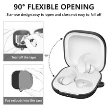 画像をギャラリービューアに読み込む, Geekria シリコン カバー 互換性 カバー Beats Fit Pro 対応 True Wireless Earbuds 充電ケース充電ケースカバー 外装カバー キーホルダーフック付き、充電ポートアクセス可能、フロントLED可視