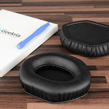画像をギャラリービューアに読み込む, Geekria イヤーパッド QuickFit 互換性 パッド ブイモーダ V-MODA Crossfade Wireless, M-100, LP, LP2, Crossfade 2, Crossfade 3ヘッドホンに対応 イヤパッド/イヤークッション/イヤーカップ ( プロテインレザー/ ブラック )