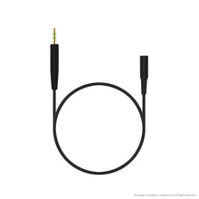 画像をギャラリービューアに読み込む, ケーブルBose SoundTrue/SoundTrue II,QC25等対応2.5 mm Male to 3.5 mm Femaleケーブル25cmオーディオアダプターコード(ブラック)