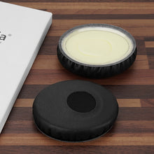 画像をギャラリービューアに読み込む, Geekria イヤーパッド QuickFit 互換性 パッド ゼンハイザー Sennheiser HD228, HD238, HD218, HD219, HD229, HD239, HD220 ヘッドホンに対応 パッド イヤー / イヤーカッププロテインレザー (ブラック)